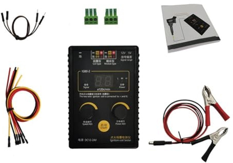 VRTYVEYBB IG802 Ignition Testing Tool for 12V 24V Engines and Natural Gas Vehicles