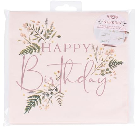 16 Birthday Teaparty Servietten 33cm