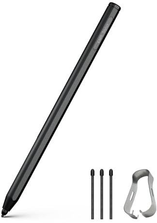 EMR Stylus mit digitalem Radiergummi. 4096 Druckempfindlichkeitsstufen. Verbessern Sie das Digitale Schreiberlebnis mit AWINNER EMR Stift für digitales Schreiben, Zeichnen und Löschen auf EMR-fähigen