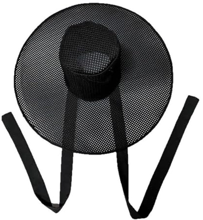 osiuujkw Chapeau d'halloween en Noire pour Hommes Jinu Idol, Chapeau Traditionnel coréen Gat pour représentation sur scène d'halloween pour Enfants, Version Enfants