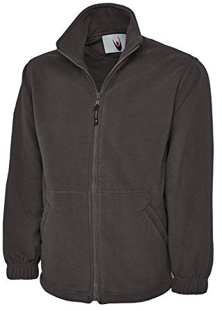 Uneek UC604 - Classic Full Zip Micro Fleece Jacket 300GSM - Charcoal - Medium - M