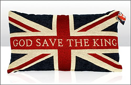 Elgate God Save The King Union Jack Kissen König Charles Krönung Geschenk