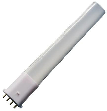 Gerrit Lampada a led 2G7 8W 6W 4W AC/DC12V led PL luminosità luce 2G7 PLug lampadina led sostituisce la luce FLS (colore: bianco freddo, dimensioni: NO_6W)