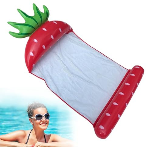Poolschwimmer für Erwachsene,Aufblasbare Poolschwimmer - Aufblasbarer Liege-Loungesessel - Poolliege, Wasserspielzeug, Schwimmbecken in Fruchtform, Drifter-Stuhl, Wasserhängematte für Männer und Fraue