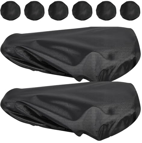 Healeved Coprisella per Bicicletta 8 Pezzi Protezione UV Copertura Morbida ed Elastica per Sella Resistente All’Acqua per Bici da Strada Mountain Bike e Uso Outdoor Quotidiano