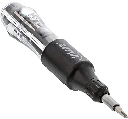 InLine 43090 - Destornillador de carraca (10 en 1, sistema de cambio rápido con soporte magnético)