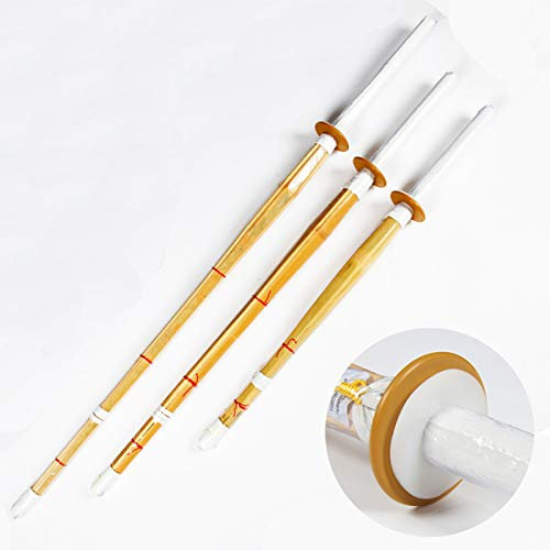 YDYG Traditionelle japanische Kendo Shinai Bambus Übungsschwert,Without Bag,80cm
