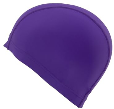 Swimming Cap - Fabric Swim Cap for Women Men Adults Teenagers