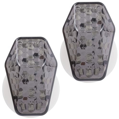 Kinstecks ​​1 par de luces de posición laterales para motocicleta, indicador LED para motocicleta, luz de señal de giro empotrada, luz intermitente para SUZUKI GSXR SV BANDIT DL