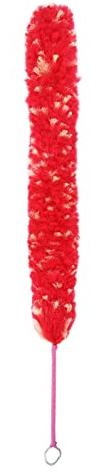 Flute Cleaner Kit Flute Cleaning Rod Red Nylon Practical Flute Cleaning Swab Brush Moisture Cleaner Music Instrument Parts