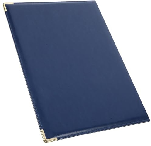 SILENRADAWN Business Portfolio Folder with Writing Board for Speech Scripts and Event Recitations Large 12.5X8.9 Inch Office Document Holder