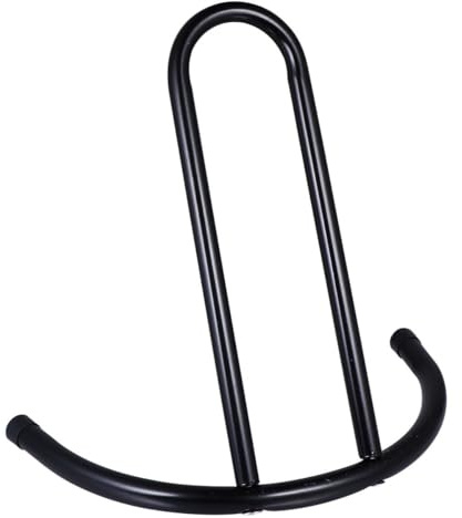 SHINEOFI Support de Stationnement Portable Béquille Pratique en Fer Noir pour Vélo et Trottinette pour Garçon et Filles, pour Rangement Intérieur Sécurisé