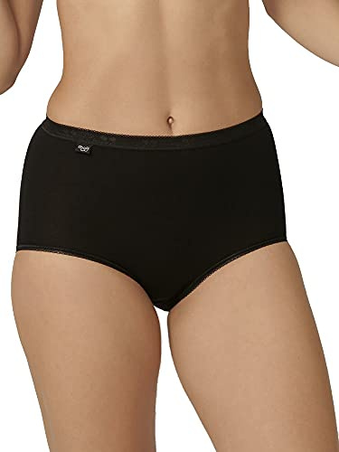 Sloggi Womens Basic+ Maxi Brief, Black, 18 UK