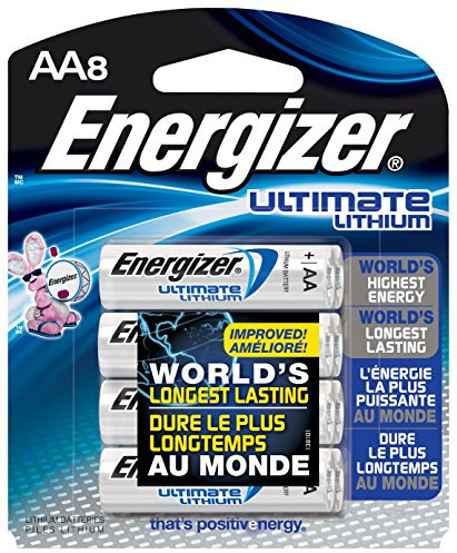 Energizer L91BP-8 batería no-recargable - Pilas (Litio, Cilíndrico, 1.5V, -40-60 °C, -40-60 °C, 5,05 cm)