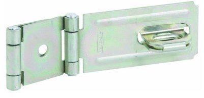 National Hardware N103-291 V34 Double Hinge Safety Hasp in Zinc plated, 4-1/2
