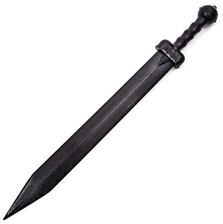 Roman Martial Arts Black Polypropylene Plastic Gladius Training sword - V4