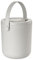 Zone Denmark Circular Mülleimer, Durchm. 16, Höhe 19,5 cm - 3 Liter, Warm Grey (Grau)