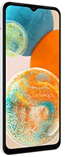 Samsung A236B Galaxy A23 5G 128GB/4GB RAM Dual SIM White (Renewed)