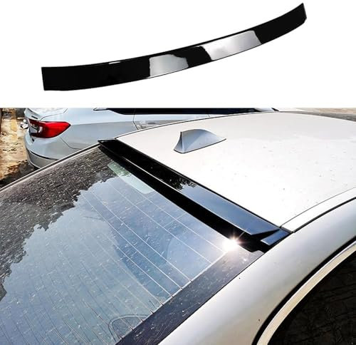 AMXFUS Auto Heckspoiler für BMW 5 Series F10 All Model 2011-2017,ABS Flügel Lippe Hintere Dachlippen Widersteht Kratzern Ersatz Tuning Verschleißteile Styling Karosserie Anbauteile