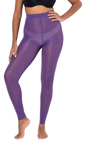 Ulla Popken dam Strumpleggings, 60 år Strumpf-leggings, 60 Den, Flache Nähte