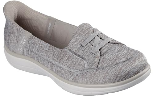 Skechers Women's Hands Free Slip-ins: On-The-go Flex Radiant-Dreaming Loafer Flat, Taupe, 6.5 UK