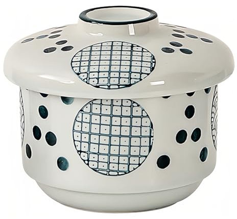 Dowbom Ciotole francesi per zuppa di cipolle da 226,8 g, adatte al forno a microonde, con coperchio, tazza da brodo (D, 200 ml)