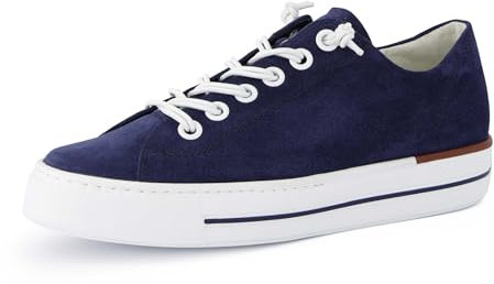 Paul Green Damen, Frauen Low-Top Sneaker,schnürer,Plateausohle,Halbschuhe,straßenschuhe,Strassenschuhe,Sportschuhe,Blau (JA),42 EU / 8 UK
