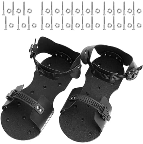 Scarpe per aerazione prati, con struttura in nylon rinforzato, 13 punte in acciaio per risultati professionali, 2 pezzi