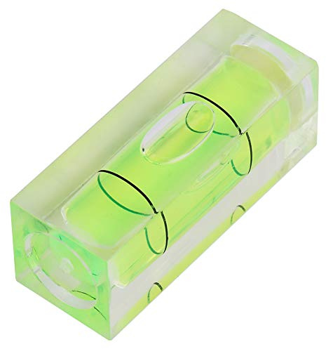 aqxreight 5 Pz/Set Cornice con livella a Bolla Piccola Cornice murale 15x15x40mm Mini Quadrata Livelli da Appendere Strumenti di misurazione Strumenti di Layout
