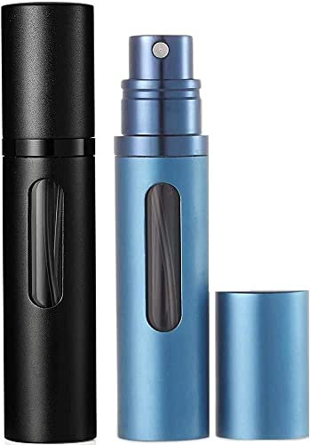 OSALALA Parfümzerstäuber Nachfüllbare Parfüm Flaschen Portable Zerstäuber Mini Sprühflasche Taschenzerstäuber mit Fenster für Unterwegs 8ml