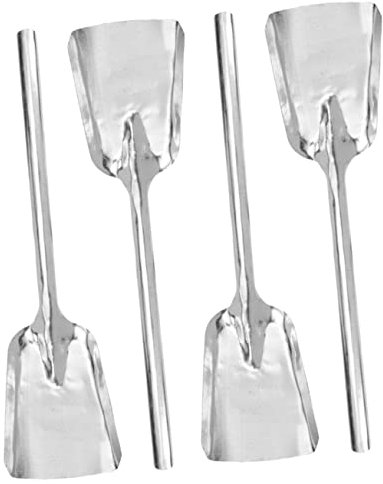 DOITOOL 4 Pezzi Di Paletta Per Carbone E Cenere Accessorio Per Cenere Pala Da Giardino Leggera Robusto Strumento Per