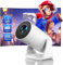 Mini Proiettore【Auto Keystone & Tiro Corto】20000 Lumen WiFi Bluetooth Portatile Videoproiettore Supporto 1080P Full HD, WiMiUS Proiettore Soffitto 270° Ruotabile, Proiettore da Esterno, Zoom/HDMI/USB