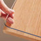 Tischfolie transparent 1.5mm 60 x 140cm Transparente Tischdecke Tischschutz, PVC Glasklar Folie Tisch Schutzfolie, Wasserdicht Schutztischdecke, Tisch Schutzfolie