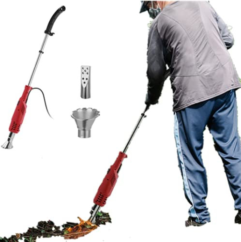 Elektrischer Unkrautbrenner Unkrautvernichter Maschine, Öko Elektrischer Thermischer Unkrautvernichter, Garten Unkrautentfernung Fackel Chemie für Terrasse Auffahrt, Multifunktionale Elektrische