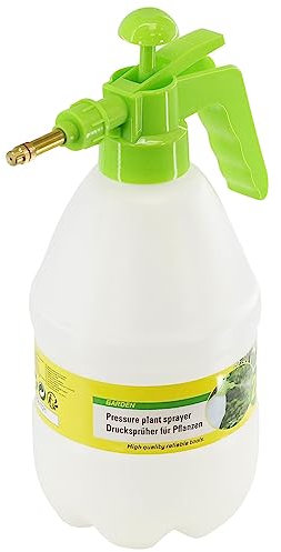 GEEZY Garden Sprayer 2L – Hand Pump Pressure Spray Bottle with Adjustable Nozzle – Great for Plants, Flowers, Patio, Car, and Indoor/Outdoor Use