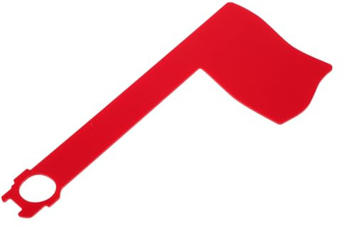 Yardwe Piezas para Buzón Buzón Pequeño Porta Accesorios para Cartero Vitrina para Estuche para Acrílico Rojo