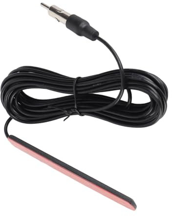 Antenna con Auto con Formica Squisita Compatta Filo 5 M per Ricezione del Segnale Migliorato | Fit Universale per Parabrezza Anteriore e Posteriore | Facile Installazione