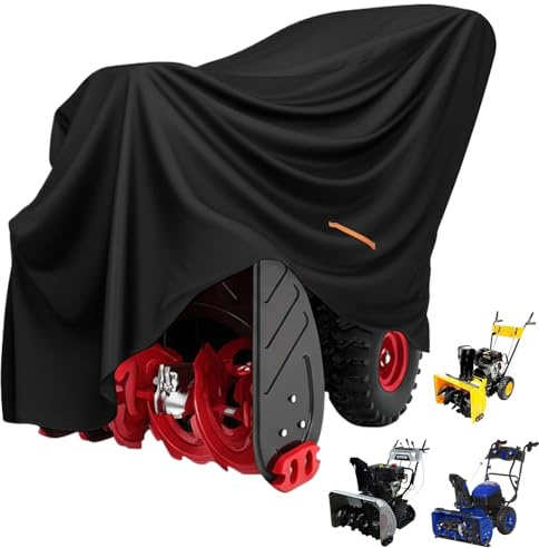 Rivestimento Per Spazzaneve Resistente, Impermeabile Protezione UV Pesante, Rivestimenti Spazzaneve da Esterno, Per Inverno Giardino Cortile Casa Garage Rimessaggio