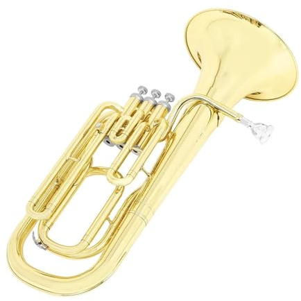 Euphonium Musikinstrumente 3 Tasten Euphonium Bb Vertikales Baritonhorn Messingkörper Tenor Musikinstrumente Mit Kofferhandschuhen