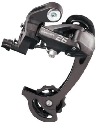 Microshift Sport und Outdoor Rd-m26l Fahrradschaltung 8/9 Gang, Schwarz, velocidades