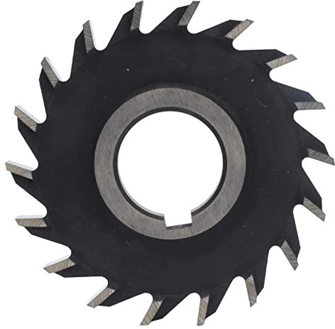 ANKROYU 100x12 Disc Gear Cutter, High Speed Steel Disk Gear Cutters, Burrfree Straight Tooth Milling Cutter for Milling Machine