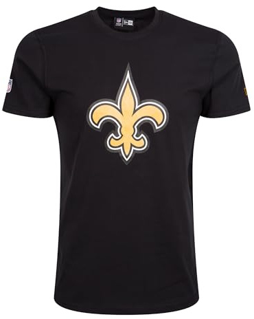 New Era New Orleans Saints NFL Team Logo Schwarz T-Shirt - XXL