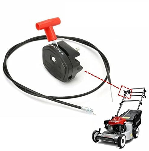 Wivplex Kit de poignée de Commande Universel for Tondeuse à Gazon de 56 Pouces, Interrupteur de câble d'accélérateur, Levier de Starter, Outils de Jardin, pièces de Rechange Poignée d'accélérateur de