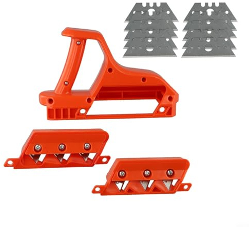 Outil de rabot pour plaques de plâtre, coupe-plaques de plâtre, raboteuse manuelle pour plaques de plâtre, planches de liège, planches en plastique (45 + 60 degrés)