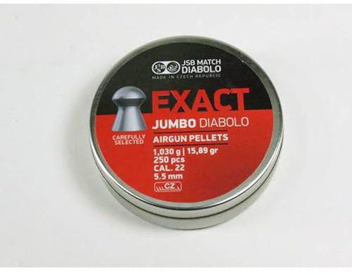 iHunter JSB Jumbo Exact .22/5.51 Airgun Pellets (500ct) L707