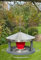 LicusDesign Vogelhaus zum Aufhängen wetterfest aus Edelstahl - Vogelfutterhaus - Futterhaus für Vögel hängend, Vogel Futterhaus modern - Vogelhäuschen, Vogelfutterspender Vogelfutterstation