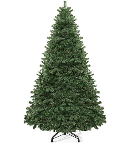 YITAHOME Albero di Natale Artificiale 230 cm, ca. 1346 Punte, Albero di Natale Realistico con Rami Densi, Telaio Pieghevole & Supporto in Metallo, 230 x Φ135 cm