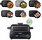 Panasonic NF-GM600KXE Multi Cooker Elettrico 6-in-1, 1400W, 40-250°C, Con 9 Modalità Auto, 6 Piastre Integrate, Estrattore di Fumo, Lavabile in Lavastoviglie, Cavo da 2,5m, Nero