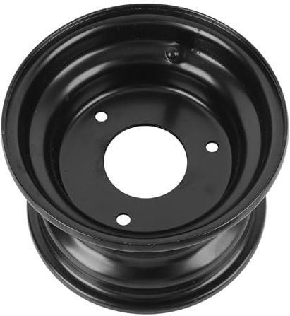 Llanta de 6 Pulgadas 145/70-6 con 3 Agujeros, Aleación de Aluminio de Tracción Mejorada Go Kart de Repuesto para Atv, Quad Dirt Bike, Cortacésped