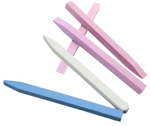 NULYLU Lima per Manicure 5 Pezzi Pietra Pomice e Blocco Lucidante Accessori per Unghie Naturali per Manicure e Pedicure Strumenti Professionali per Salone di Bellezza e Colore Casuale